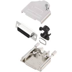 MH Connectors MHDTZK15-DB15S-K sada D-SUB zásuvková lišta 180 ° Pólů: 15 pájecí kalíšek 1 ks