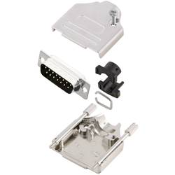 MH Connectors MHDTZK15-DM15P-K sada D-SUB kolíkové lišty 180 ° Pólů: 15 pájecí kalíšek 1 ks