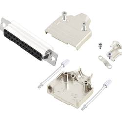 MH Connectors MHDM25-DM25S-K sada D-SUB zásuvková lišta 180 ° Pólů: 25 pájecí kalíšek 1 ks