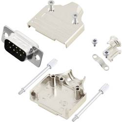 MH Connectors MHDM9-DB9P-K sada D-SUB kolíkové lišty 180 ° Pólů: 9 pájecí kalíšek 1 ks