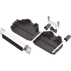MH Connectors MHDPPK25-DB25S-K sada D-SUB zásuvková lišta 180 ° Pólů: 25 pájecí kalíšek 1 ks