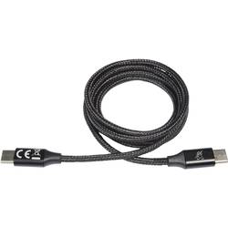 ProCar Nabíjecí kabel USB USB-C ® zástrčka 1.00 m černá 52009000