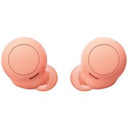 Sony WF-C500 DJ špuntová sluchátka Bluetooth® stereo oranžová odolná vůči vodě, odolné vůči potu