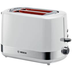 Bosch Haushalt TAT6A511 topinkovač s funkcí ohřívání pečiva bílá, nerezová ocel