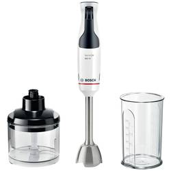 Bosch Haushalt MSM4W220 tyčový mixér 600 W s mixovací nádobou, s odměrkou, s mixovacím náčiním, bez BPA bílá, šedá