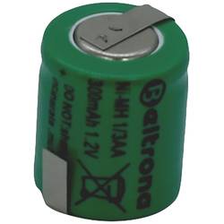 Beltrona 1/3AA speciální akumulátor 1/3 AA pájecí špička ve tvaru Z Ni-MH 1.2 V 300 mAh 1 ks