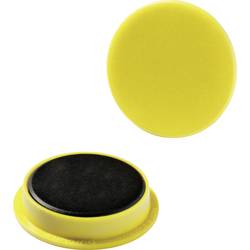 Durable magnet 475404 (Ø) 37 mm kulatý žlutá 1 sada 475404
