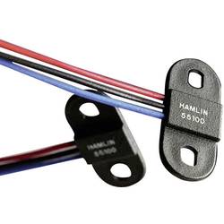 Hamlin Hallův senzor 55100-3H-02-A 3.8 - 24 V/DC Měřicí rozsah: 0 - 18 mm kabel, otevřené konce