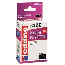 Edding Ink náhradní Canon PGI-550PGBK XL kompatibilní černá EDD-320 18-320
