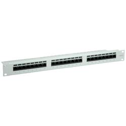 Value 24 portů síťový patch panel 483 mm (19) CAT 6 1 U šedá