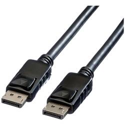 Roline DisplayPort kabel Konektor DisplayPort, Konektor DisplayPort 7.50 m černá 11.04.5604 stíněný Kabel DisplayPort