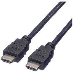 Value HDMI kabel Zástrčka HDMI-A, Zástrčka HDMI-A 1.00 m černá 11.99.5526 stíněný HDMI kabel