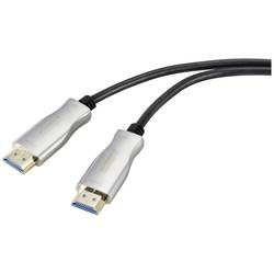 SpeaKa Professional HDMI kabel Zástrčka HDMI-A, Zástrčka HDMI-A 30.00 m černá SP-9019352 stíněný HDMI kabel