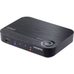 SpeaKa Professional 2 + 1 port HDMI přepínač s přídavným vstupem USB-C® 3840 x 2160 Pixel