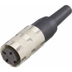 Amphenol T 3485 001 kulatý faston spojka, rovná Série konektoru: C091 Počet kontaktů: 7 1 ks