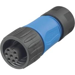 Amphenol C016 20D003 110 10 kulatý faston spojka, rovná Série konektoru: C016 Počet kontaktů: 3 + PE 1 ks