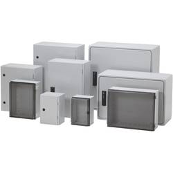 Fibox CAB PC 304018 T3B skřínka na stěnu, instalační rozvodnice 300 x 400 x 180 polykarbonát šedobílá (RAL 7035) 1 ks