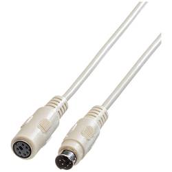 Roline PS/2 klávesnice / myš kabel 1.00 m 1.00 m šedá