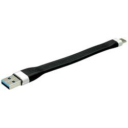 Roline USB kabel USB 3.2 Gen1 (USB 3.0 / USB 3.1 Gen1) USB-A zástrčka, USB-C ® zástrčka 11.00 m černá 11.02.9014
