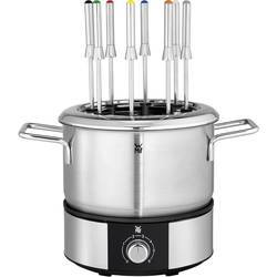 WMF Lono Fondue fondue 1400 W 8 napichovátek na fondue, manuálně nastavitelná teplota Cromargan