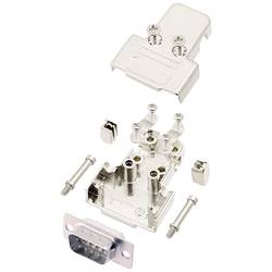 encitech TRI-M-09-DBP-W-K 6355-8038-01 sada D-SUB kolíkové lišty 180 ° Pólů: 9 pájecí kalíšek 1 ks