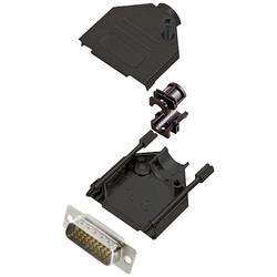 encitech DTZK15-BK-HDP26-W-K 6355-8102-02 sada D-SUB kolíkové lišty 180 ° Pólů: 26 pájecí kalíšek 1 ks
