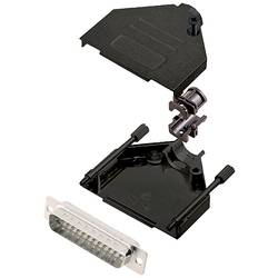 encitech DTZK25-BK-DBP-W-K 6355-8101-03 sada D-SUB kolíkové lišty 180 ° Pólů: 25 pájecí kalíšek 1 ks