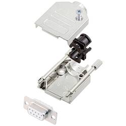 encitech DTZK09-DMS-W-K 6355-8002-31 sada D-SUB zásuvková lišta 180 ° Pólů: 9 pájecí kalíšek 1 ks