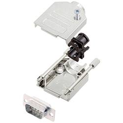 encitech DTZK09-DBP-W-K 6355-8002-01 sada D-SUB kolíkové lišty 180 ° Pólů: 9 pájecí kalíšek 1 ks