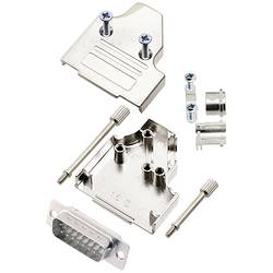 encitech MHDM35-15-DMP-W-K 6355-8008-02 sada D-SUB kolíkové lišty 35 ° Pólů: 15 pájecí kalíšek 1 ks