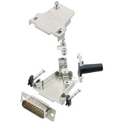 encitech D45ZF15-HDP26-W-K 6355-8064-02 sada D-SUB kolíkové lišty 45 ° Pólů: 26 pájecí kalíšek 1 ks