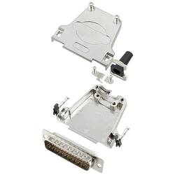 encitech DTZF25-HDP44-W-K 6355-8063-03 sada D-SUB kolíkové lišty 180 ° Pólů: 44 pájecí kalíšek 1 ks