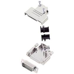 encitech D45ZK15-DBP-W-K 6355-8003-02 sada D-SUB kolíkové lišty 45 ° Pólů: 15 pájecí kalíšek 1 ks