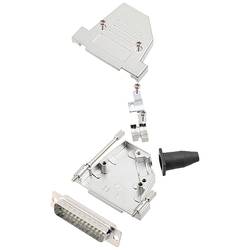 encitech DTSL25-LJSRG-S-DMP-W-K 6355-8042-23 sada D-SUB kolíkové lišty 45 ° Pólů: 25 pájecí kalíšek 1 ks