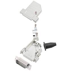 encitech DTSL15-LJSRG-S-DBP-W-K 6355-8042-02 sada D-SUB kolíkové lišty 45 ° Pólů: 15 pájecí kalíšek 1 ks