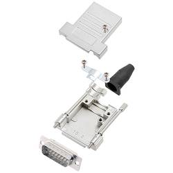 encitech DTSL15-LJSRG-T-DMP-W-K 6355-8040-22 sada D-SUB kolíkové lišty 180 ° Pólů: 15 pájecí kalíšek 1 ks