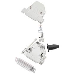 encitech DTSL25-LJSRG-S-DMS-W-K 6355-8042-33 sada D-SUB zásuvková lišta 45 ° Pólů: 25 pájecí kalíšek 1 ks