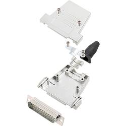 encitech DTSL37-SJSRG-T-DBP-W-K 6355-8086-04 sada D-SUB kolíkové lišty 180 ° Pólů: 37 pájecí kalíšek 1 ks