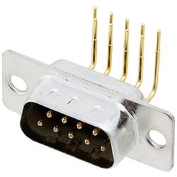 encitech DD09-M-T-B-M-RBM 2103-2200-01 D-SUB kolíková lišta 90 ° Pólů: 9 pájecí piny 1 ks Tray