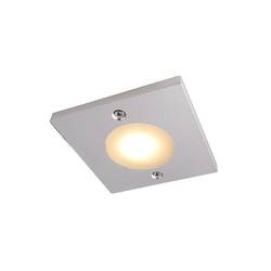 Deko Light Fine I osvětlení na stěnu/strop LED pevně vestavěné LED 3 W Energetická třída (EEK2021): G (A - G) teplá bílá stříbrnošedá (RAL 7001)