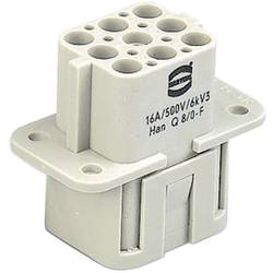 Harting Han Q17/0-F 09120173101 konektorová vložka, zásuvka, seria Han® Q, 1 ks