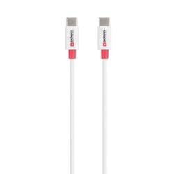 Skross USB kabel USB 2.0 USB-C ® zástrčka, USB-C ® zástrčka 1.20 m bílá kulatý SKCA0008C-C120CN