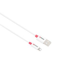 Skross USB kabel USB 2.0 USB-A zástrčka 1.20 m bílá kulatý SKCA0004A-MFI120CN