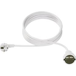 Bachmann 341284 napájecí prodlužovací kabel bílá 2.00 m H05VV-F 3G 1,5 mm²