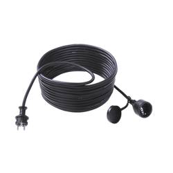 Bachmann 343171 napájecí prodlužovací kabel černá 10.00 m H07RN-F 3G 1,5 mm²