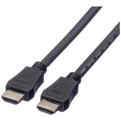 Value HDMI kabel Zástrčka HDMI-A, Zástrčka HDMI-A 7.50 m černá 11.99.5736 standardní HDMI HDMI kabel