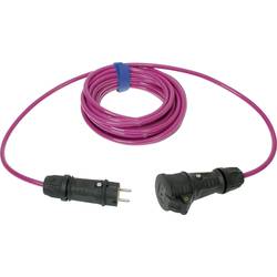 SIROX 649.010.18 napájecí prodlužovací kabel 16 A růžová 10.00 m H07BQ-F 3G 1,5 mm²