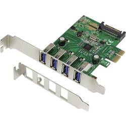 Renkforce 4 porty karta USB 3.0 USB-A PCIe