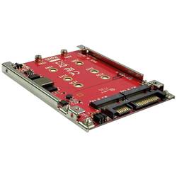 Roline 2 porty Řadič M.2 SATA 6Gb/s Vhodný pro (SSD): M.2 SATA SSD vč. vestavného rámu