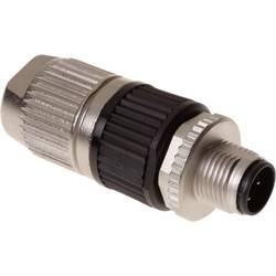 Harting HARAX® M12-L neupravený zástrčkový konektor pro senzory - aktory, 21032121400, piny: 3, 1 ks